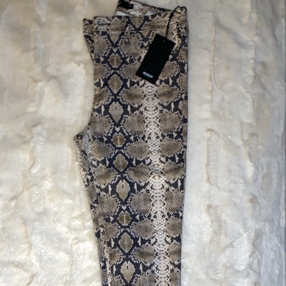 Hudson Los Angeles Python Pants